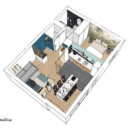Ilunabarra - Appartement Calme, Vue Mer, Parking - Wifi Ciboure Luaran gambar