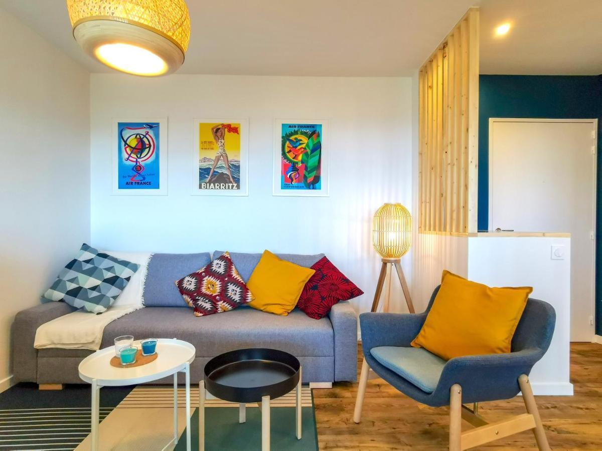 Ilunabarra - Appartement Calme, Vue Mer, Parking - Wifi Ciboure Luaran gambar