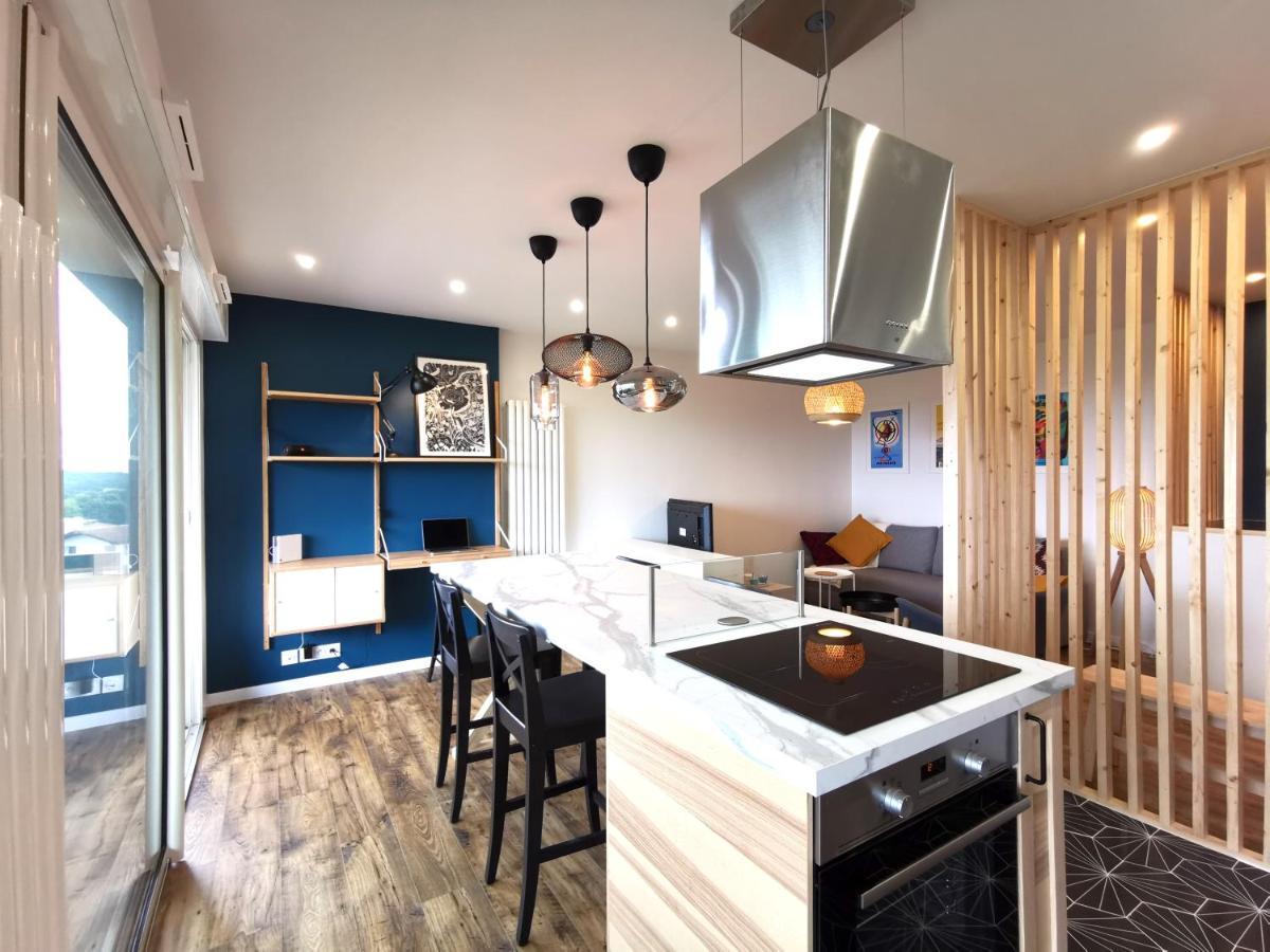 Ilunabarra - Appartement Calme, Vue Mer, Parking - Wifi Ciboure Luaran gambar