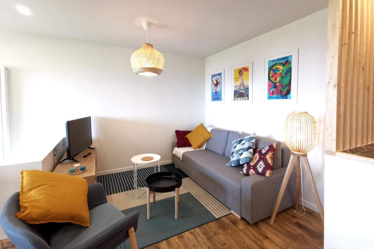 Ilunabarra - Appartement Calme, Vue Mer, Parking - Wifi Ciboure Luaran gambar