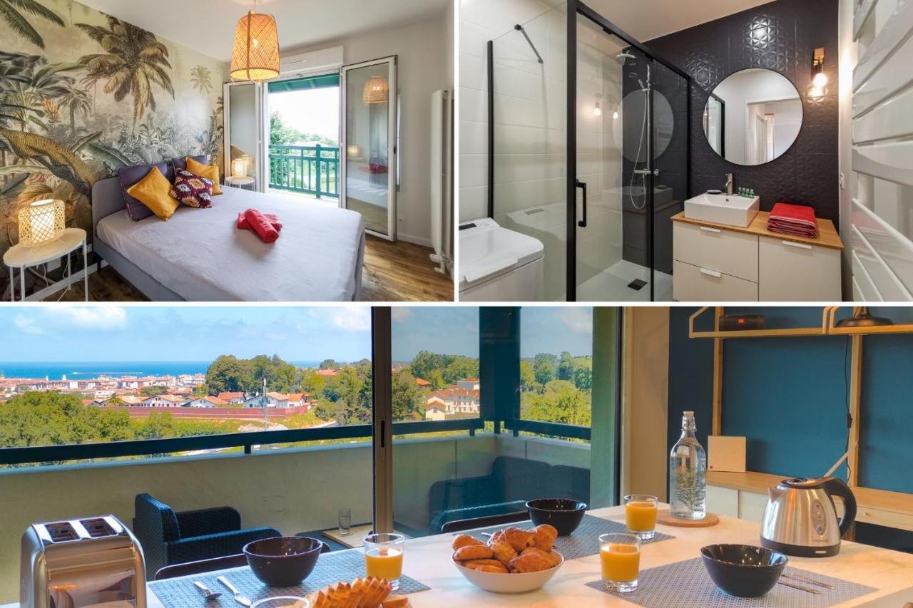 Ilunabarra - Appartement Calme, Vue Mer, Parking - Wifi Ciboure Luaran gambar
