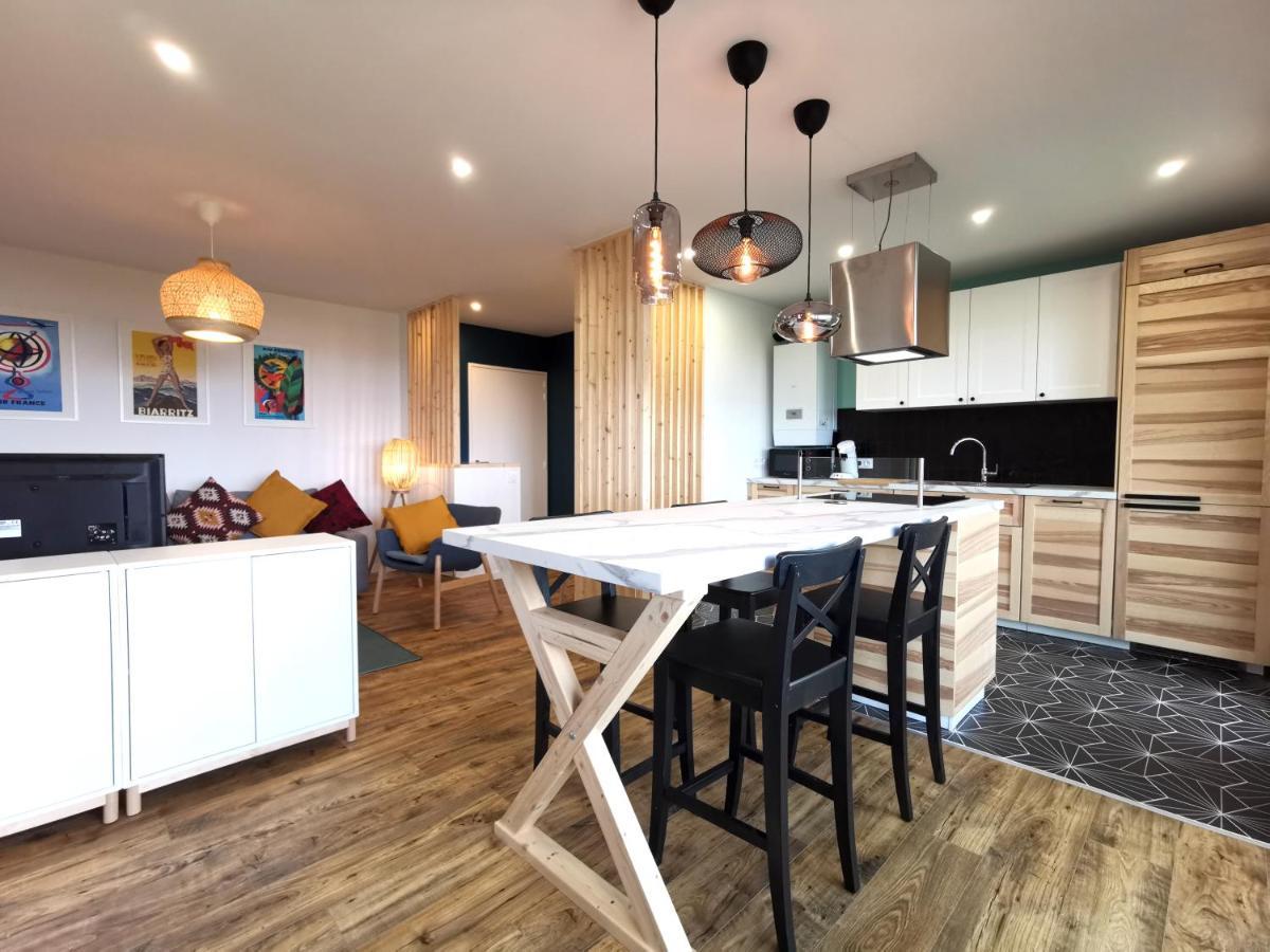 Ilunabarra - Appartement Calme, Vue Mer, Parking - Wifi Ciboure Luaran gambar