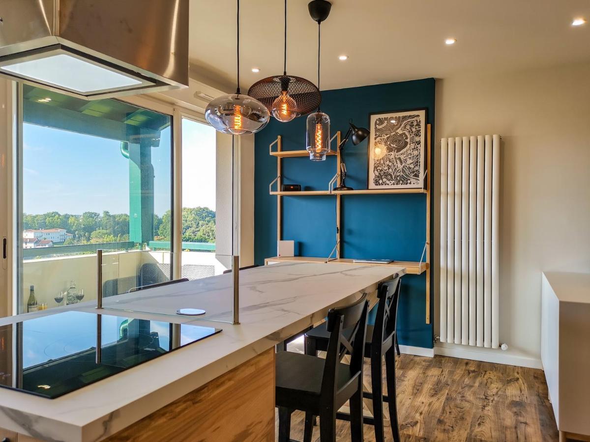 Ilunabarra - Appartement Calme, Vue Mer, Parking - Wifi Ciboure Luaran gambar